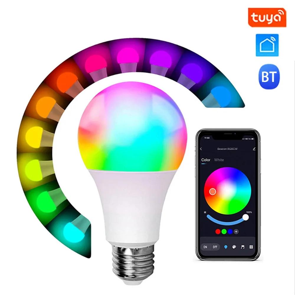 E27 Ʈ   LED , Ʈ   ,    10W AC85-265V RGB + CCT   , ߿ Բ ۵